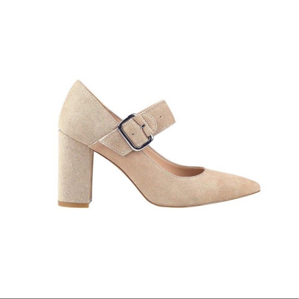 Tommy Hilfiger Womens Ventur Closed Toe Ankle Strap Mary Jane Pumps Pink Size 9